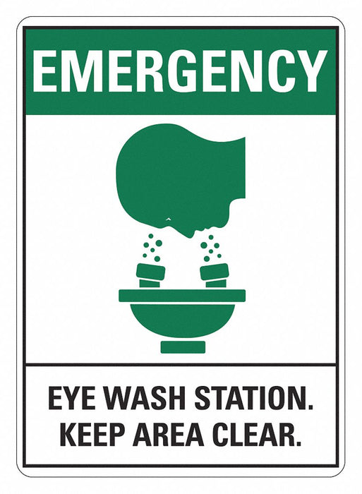 Office and Facility Sign 14x10in Plastic