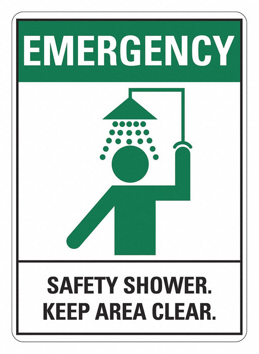 Office and Facility Sign 14x10in Plastic
