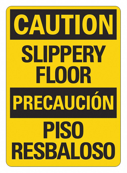 Facility Sign 14 inx10 in Plastic