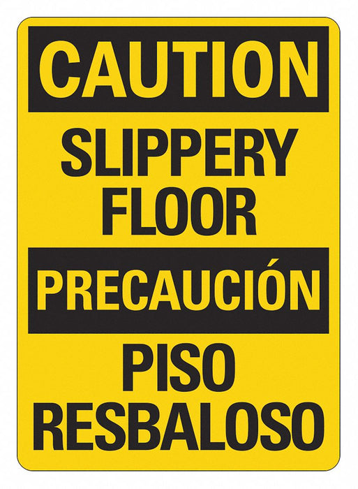 Facility Sign 14 inx10 in Plastic