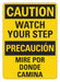 Facility Sign 14 inx10 in Plastic