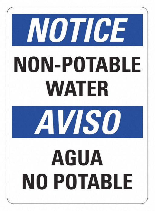 Office and Facility Sign 14x10in Plastic