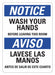 Office and Facility Sign 14x10in Plastic