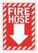Rflct Fire Extinguisher Sign 10x7in Alum
