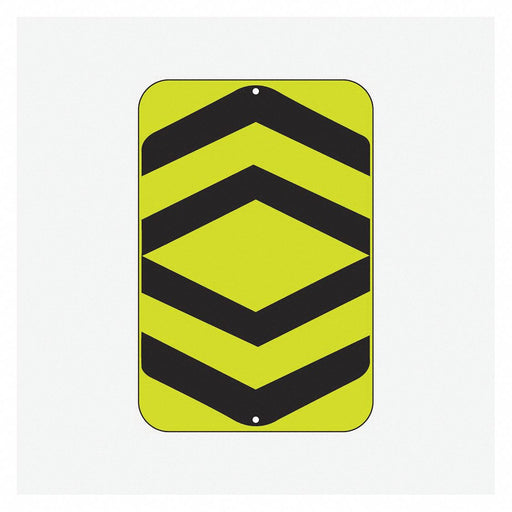 Safety Sign 6 in x 4 in Aluminum