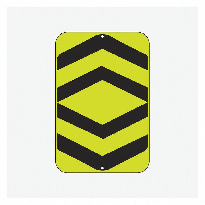 Safety Sign 6 in x 4 in Aluminum
