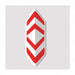 Safety Sign 6 in x 4 in Aluminum