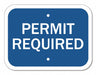 Handicapped Parking Sign 9 x 12 