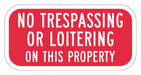 Office and Facility Sign 6 x 12 Alum