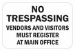 Rflctv No Trespassing Sign 12x18in Alum
