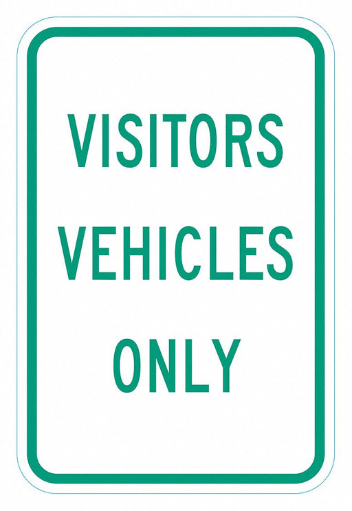 Visitor Parking Sign 18 x 12 
