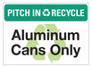 Eco Pitch In  Recycle Sign 10x14in PK5