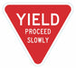 Pedestrian Bike Control TrfcSign 18x18in