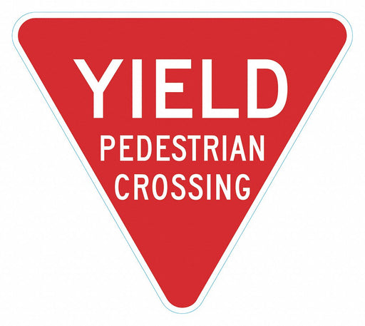 Traffic Sign 24 in x 24 in Aluminum