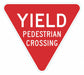 Traffic Sign 24 in x 24 in Aluminum
