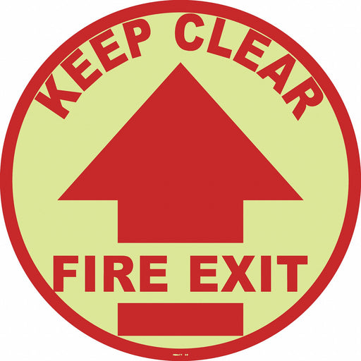 Anti-Slip Floor Sign 17 in x 17 in Vinyl