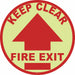 Anti-Slip Floor Sign 17 in x 17 in Vinyl