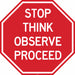 Anti-Slip Floor Sign 24 in x 24 in Vinyl