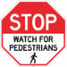 Anti-Slip Floor Sign 24 inx24 in Vinyl