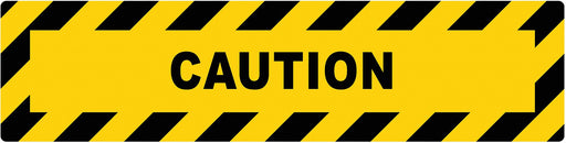 Anti-Slip Floor Sign 6 in x 24 in Vinyl