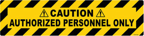 Anti-Slip Floor Sign 6 inx24 in Vinyl