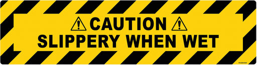 Anti-Slip Floor Sign 6 inx24 in Vinyl