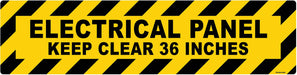 Anti-Slip Floor Sign 6 in x 24 in Vinyl