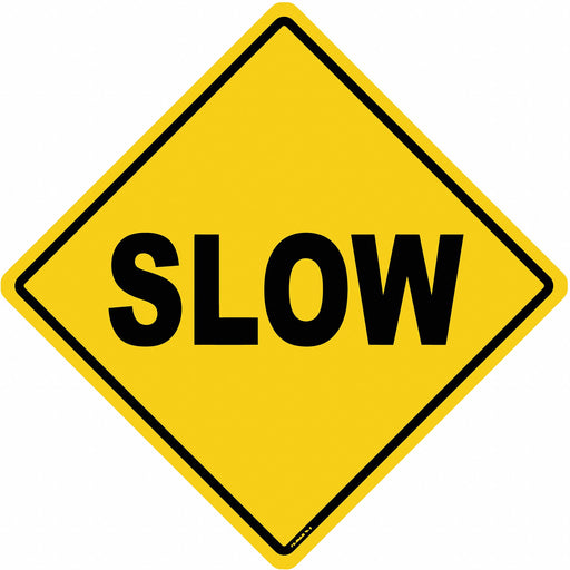 Anti-Slip Floor Sign 17 in x 17 in Vinyl