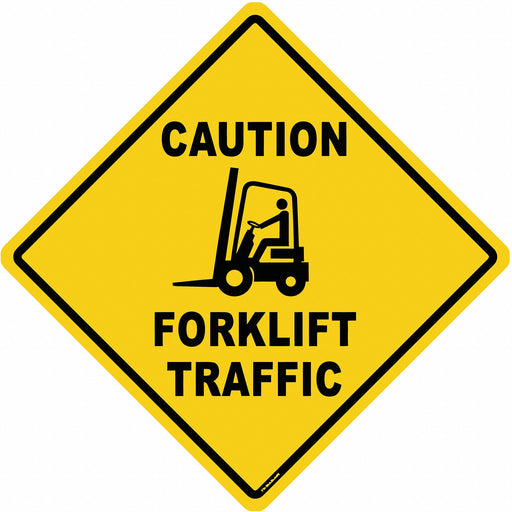 Anti-Slip Floor Sign 17 inx17 in Vinyl