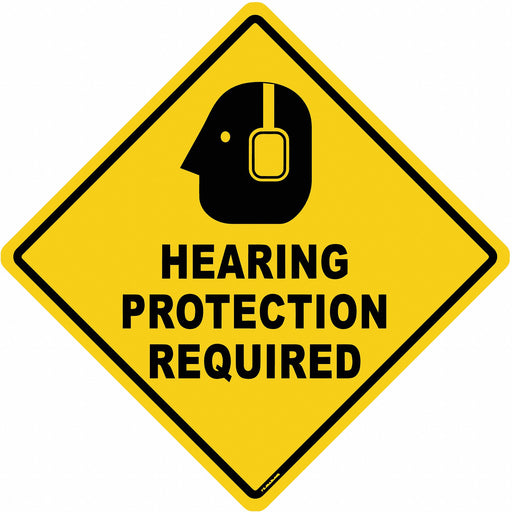 Anti-Slip Floor Sign 17 in x 17 in Vinyl
