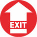 Anti-Slip Floor Sign 8in x 8in Vinyl PK2