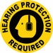 Anti-Slip Floor Sign 8 inx 8in Vinyl PK2