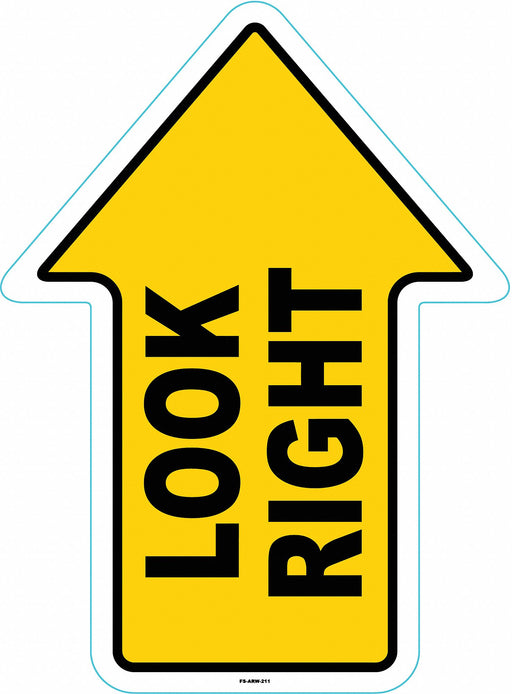 Anti-Slip Floor Sign 17 in x 17 in Vinyl