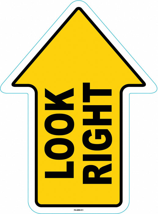 Anti-Slip Floor Sign 17 in x 17 in Vinyl