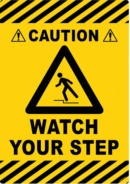 Anti-Slip Floor Sign 20 inx14 in Vinyl
