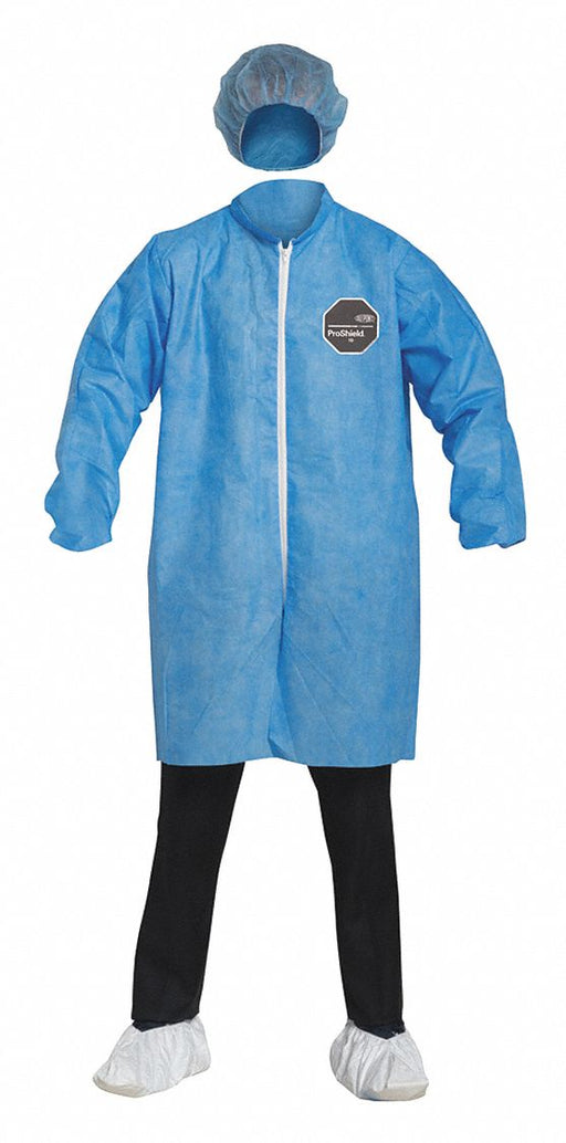 K7318 Lab Coat 2XL Blue ProShield(R) PK30