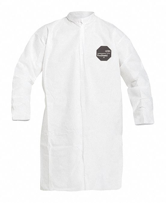 K7319 Lab Coat XL White ProShield(R) PK30