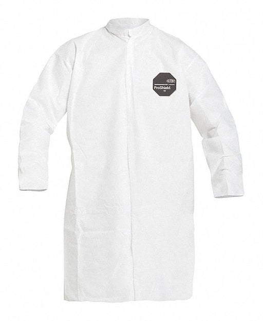 K7319 Lab Coat L White ProShield(R) PK30