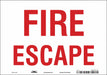 Safety Sign 7 in x 10 in Vinyl
