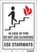 Safety Sign 14 in x 10 in Vinyl
