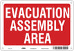 Safety Sign 7 in x 10 in Aluminum