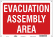 Safety Sign 10 in x 14 in Aluminum