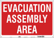 Safety Sign 14 in x 20 in Aluminum