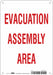 Safety Sign 10 in x 7 in Polyethylene