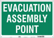 Safety Sign 14 in x 20 in Aluminum