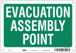 Safety Sign 7 in x 10 in Polyethylene