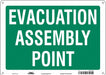 Safety Sign 10 in x 14 in Polyethylene