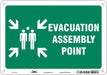 Safety Sign 7 in x 10 in Aluminum
