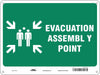 Safety Sign 18 in x 24 in Polyethylene