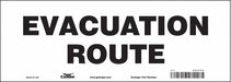 Safety Sign 5 in x 14 in Vinyl